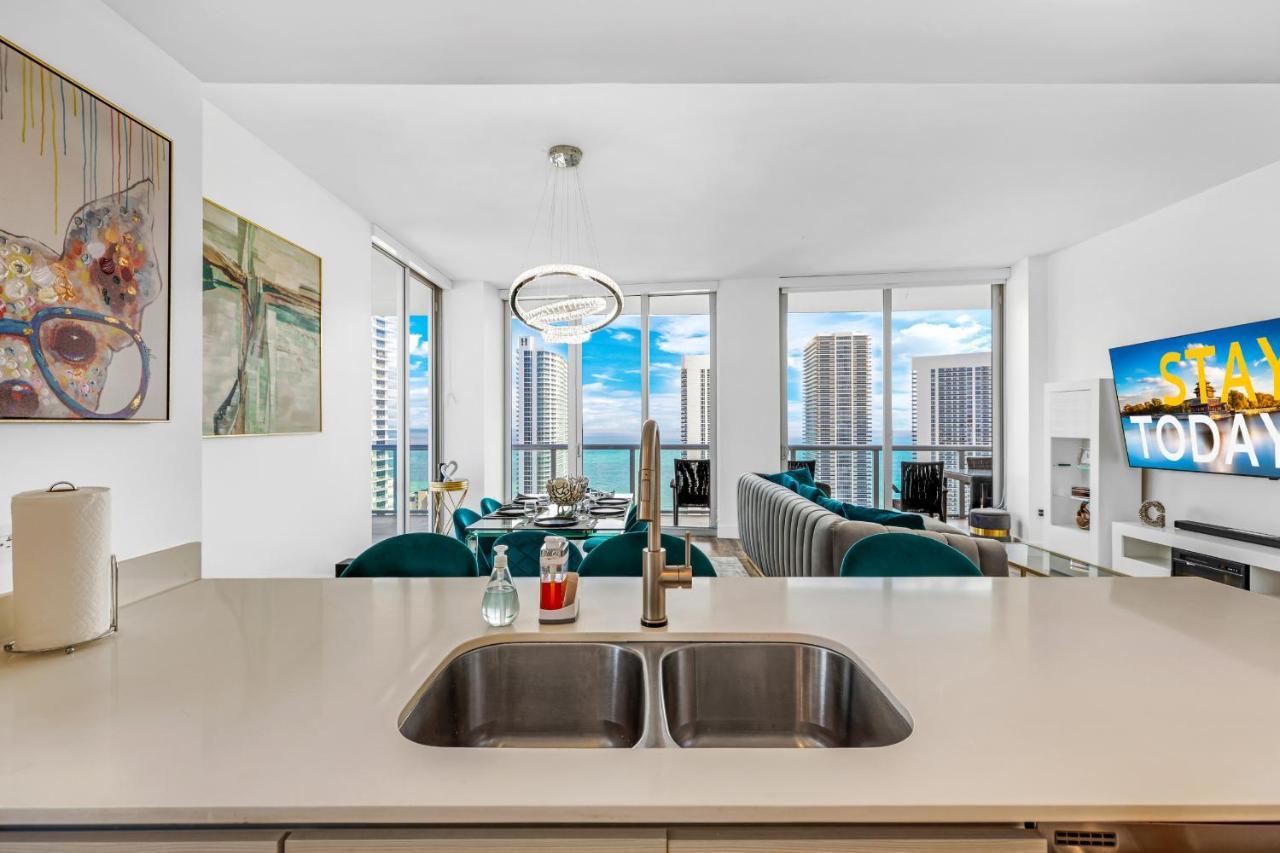 Beachwalk Resort - Penthouse In The Sky 3Bdr And 3Ba Luxury Condo Direct Ocean View Hallandale Beach Dış mekan fotoğraf