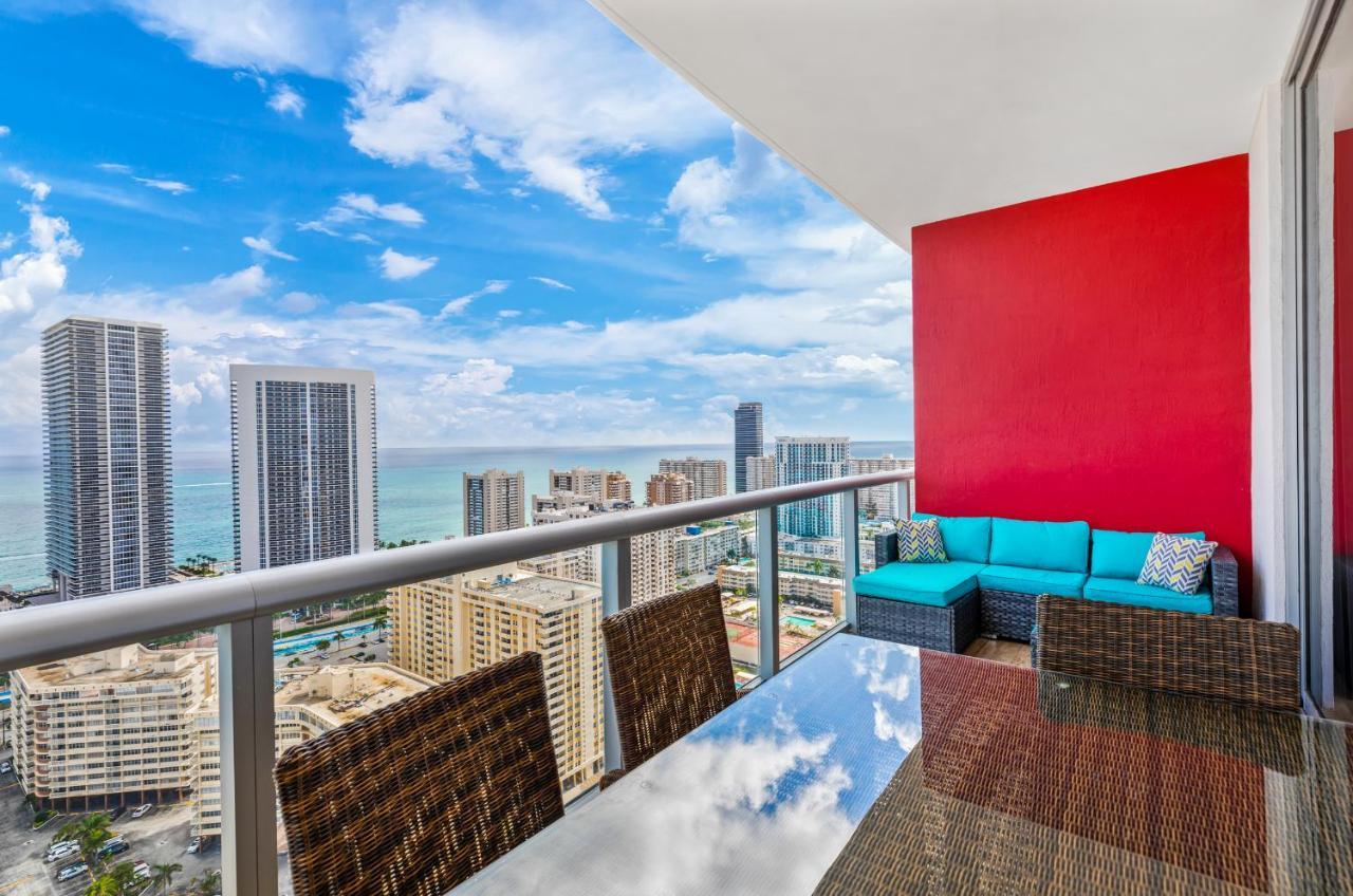 Beachwalk Resort - Penthouse In The Sky 3Bdr And 3Ba Luxury Condo Direct Ocean View Hallandale Beach Dış mekan fotoğraf