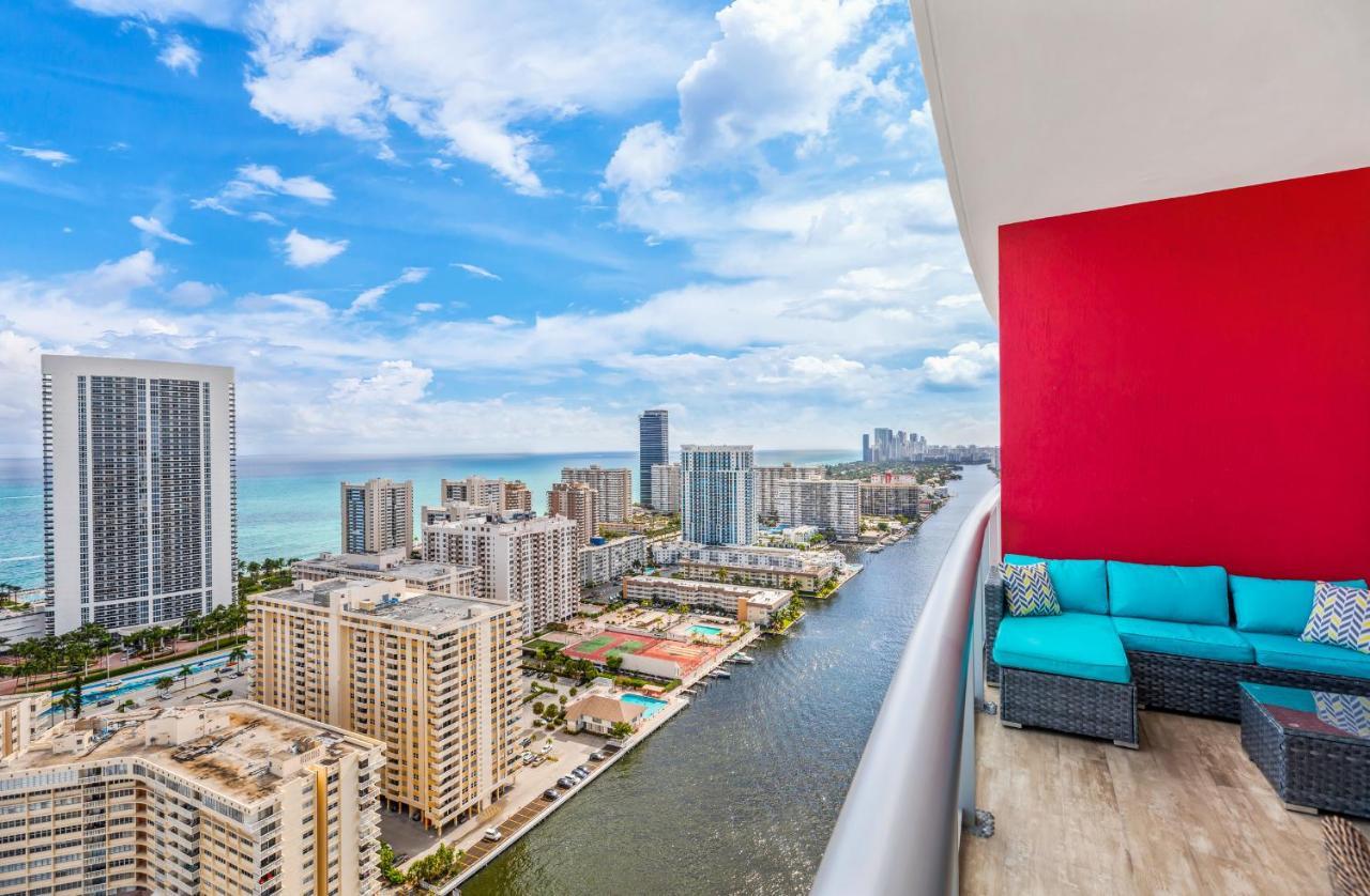 Beachwalk Resort - Penthouse In The Sky 3Bdr And 3Ba Luxury Condo Direct Ocean View Hallandale Beach Dış mekan fotoğraf