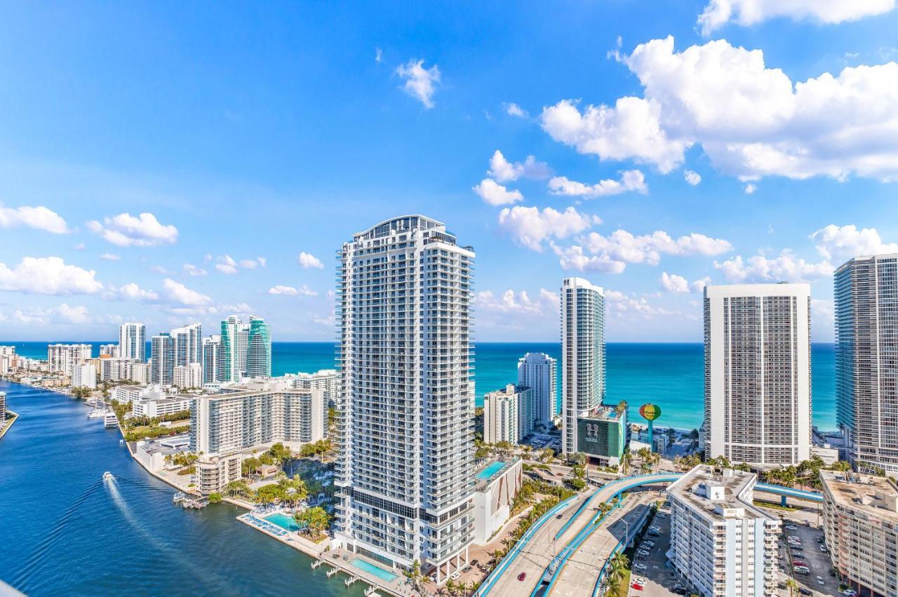 Beachwalk Resort - Penthouse In The Sky 3Bdr And 3Ba Luxury Condo Direct Ocean View Hallandale Beach Dış mekan fotoğraf