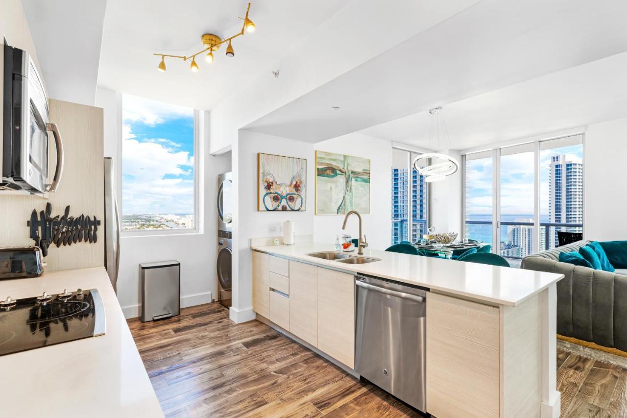 Beachwalk Resort - Penthouse In The Sky 3Bdr And 3Ba Luxury Condo Direct Ocean View Hallandale Beach Dış mekan fotoğraf